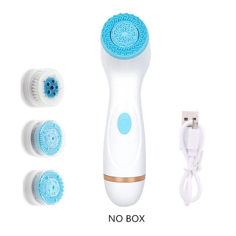 Rotating facial cleansing brush Sonic Nu FaceGalvanica facial spa system cleansing brush can deeply clean and remove blackheads