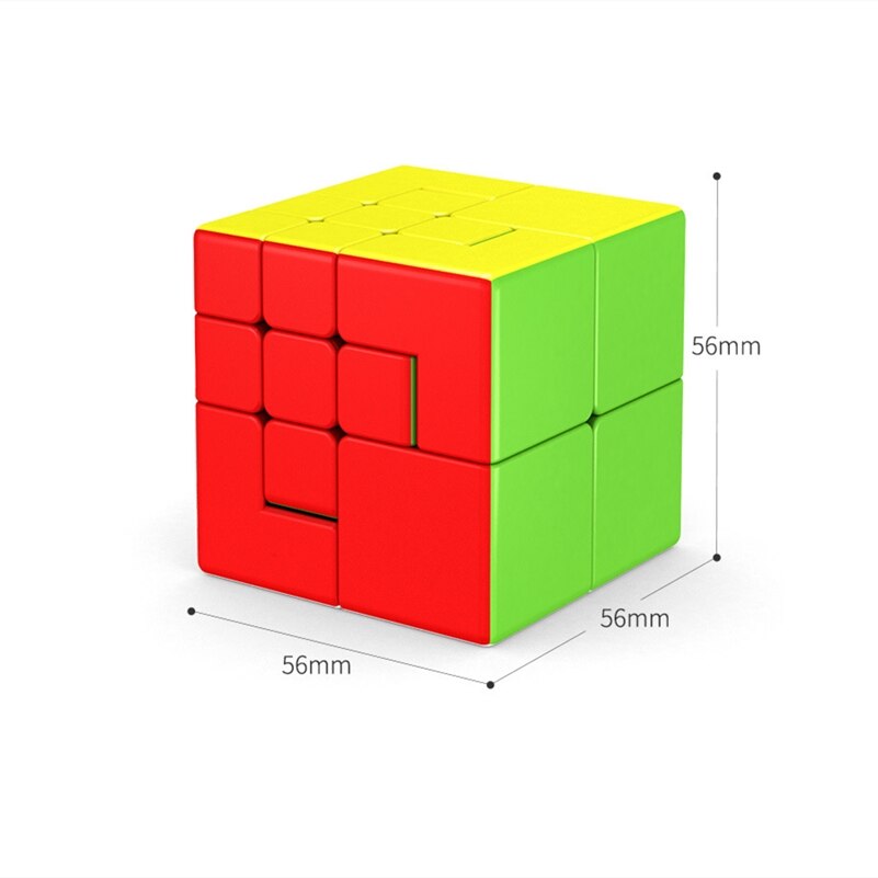 MoYu Magic cube Novelty Bind Puppet cube 3x3x3 Game cube Profissional magic cube #1 #2 Asymmetric Puppet Moyu Puzzle Cubes Toys