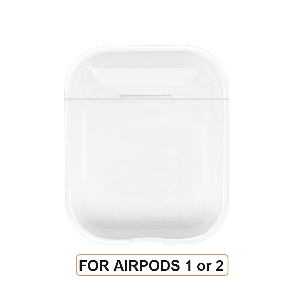 Transparent Case For Airpods 2 3 Pro 1 Case PC Clear Earphone Cover for Apple Air Pods Pro 2 3 1 Earpods Case Charging BOX Shell