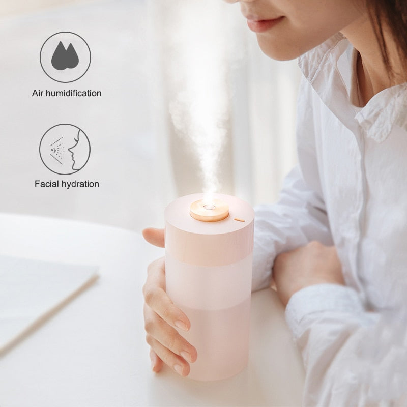 Mini ultrasoni Electric Air Humidifier Diffuse 350ML Usb Diffuser Therapy Purifier Humidificador Mist Make Portable