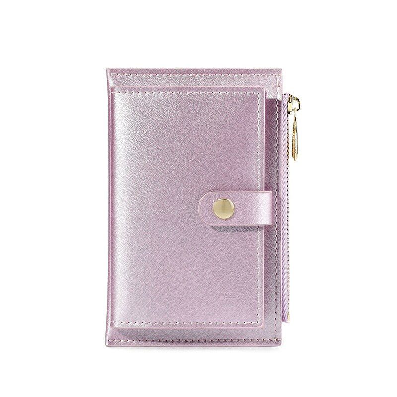 Brand Design Card Holder Women Soft Leather Money Bag Small Card Wallets Female Organzier Mini Credit Card Case Zipper Coin Bags