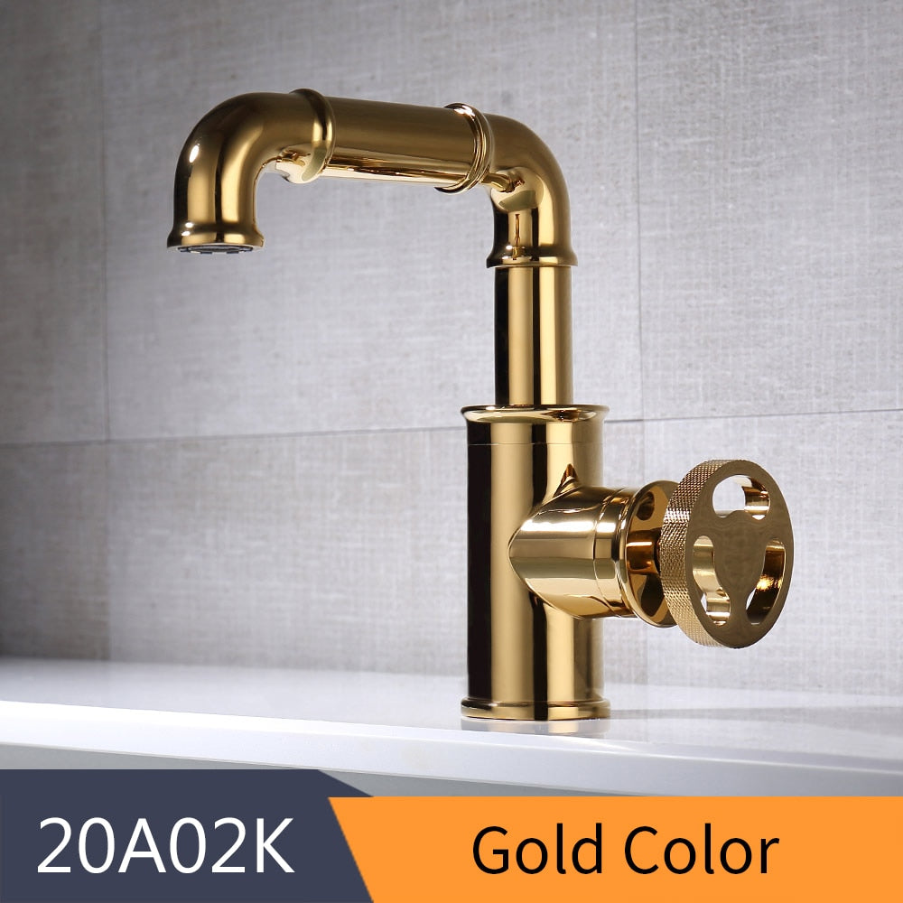 Basin Faucets Black Color Brass Crane Bathroom Faucets Hot and Cold Water Mixer Tap Contemporary Mixer Tap torneira WF-20A02