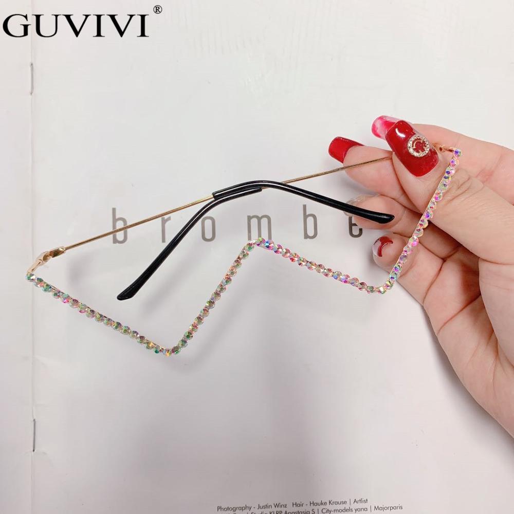 Diamond Steampunk Sunglasses Frames Triangle Eyeglasses Frames For Women Vintage Sunglasses Frames For Men Eyewear Decoration