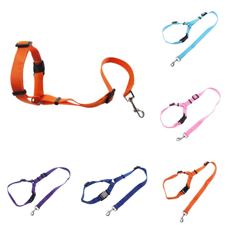 Pet Car Seat Belt Dog Seat Belt Dog Leash Traction Belts Cushioning Elastic Safety Rope Outdoor Traction Rope Dog Products