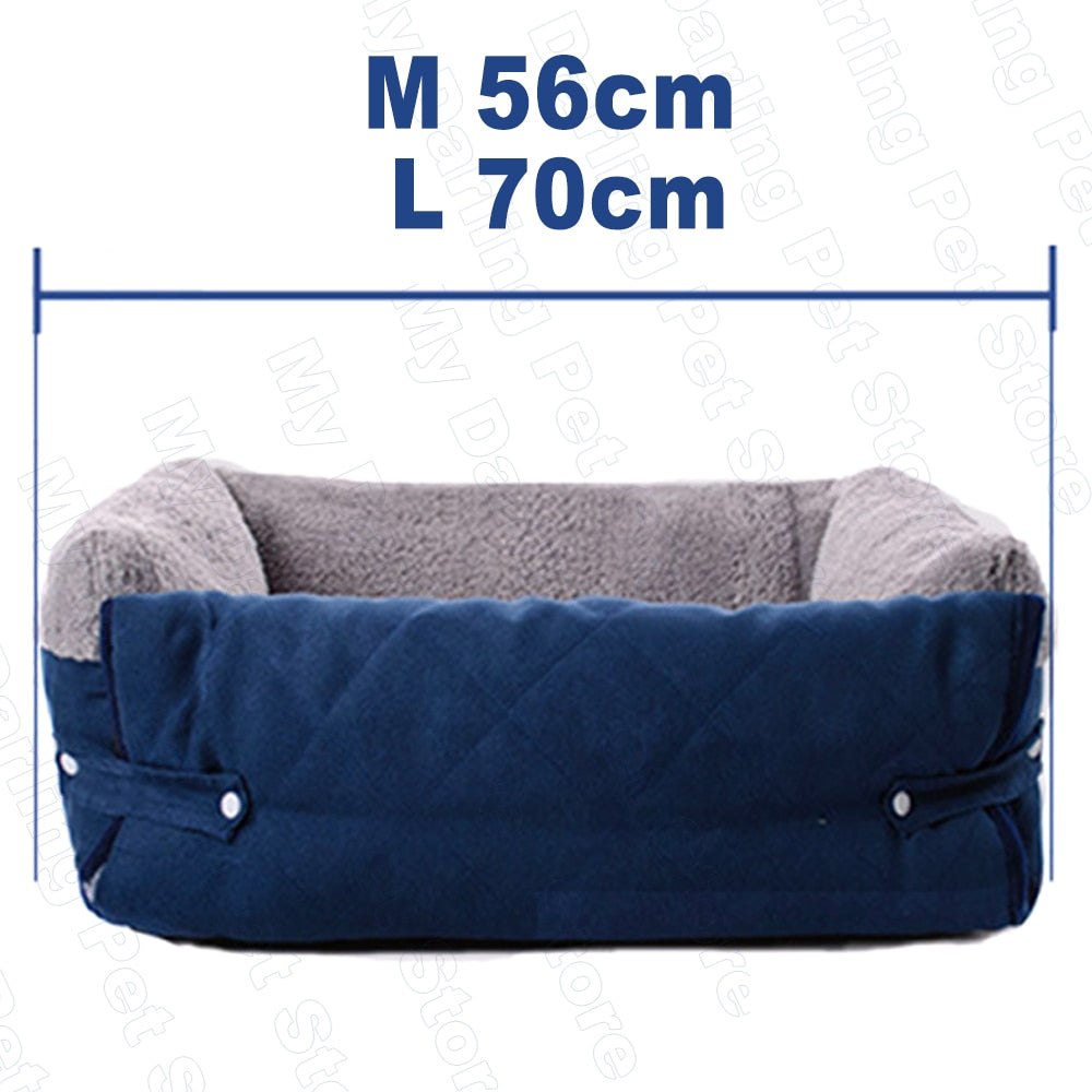 Pet Dog Bed for Dogs House for Cat Basket Panier Dog Beds Cushion Mat Blanket Pets Lounger for Dogs Pet Products for Dogs