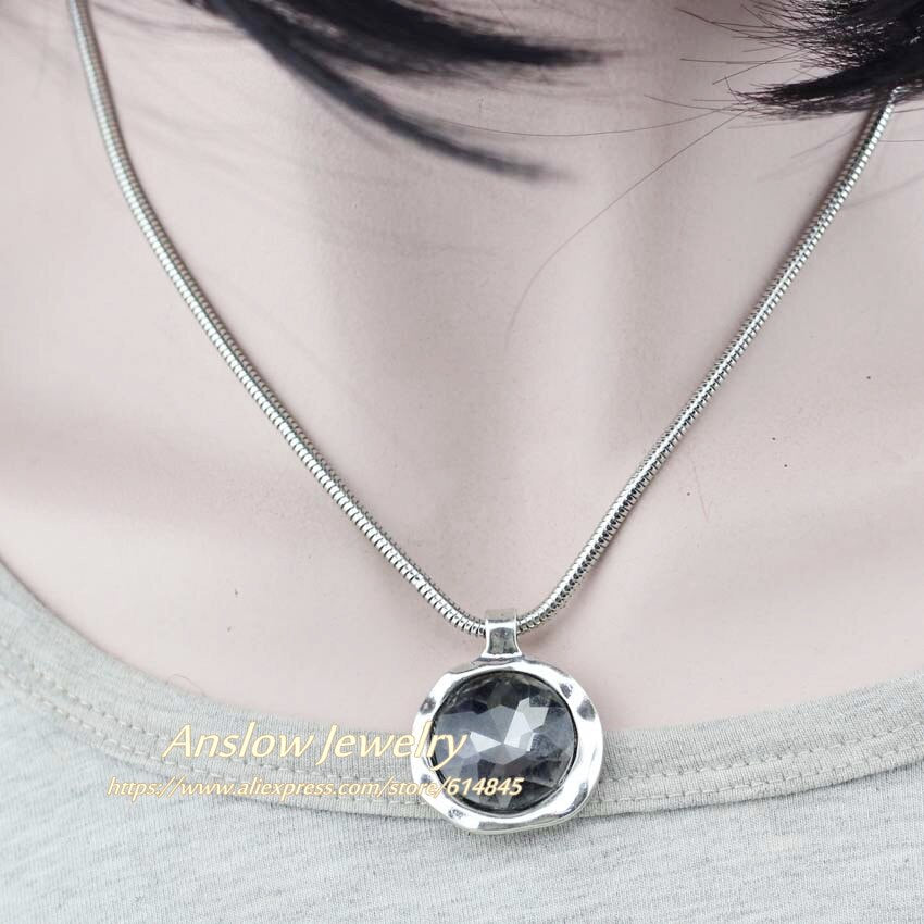 Anslow Discount New Creative Custom Jewelry Short Necklace For Women Female Necklace Pendant Love Friends Gift  LOW0079AN