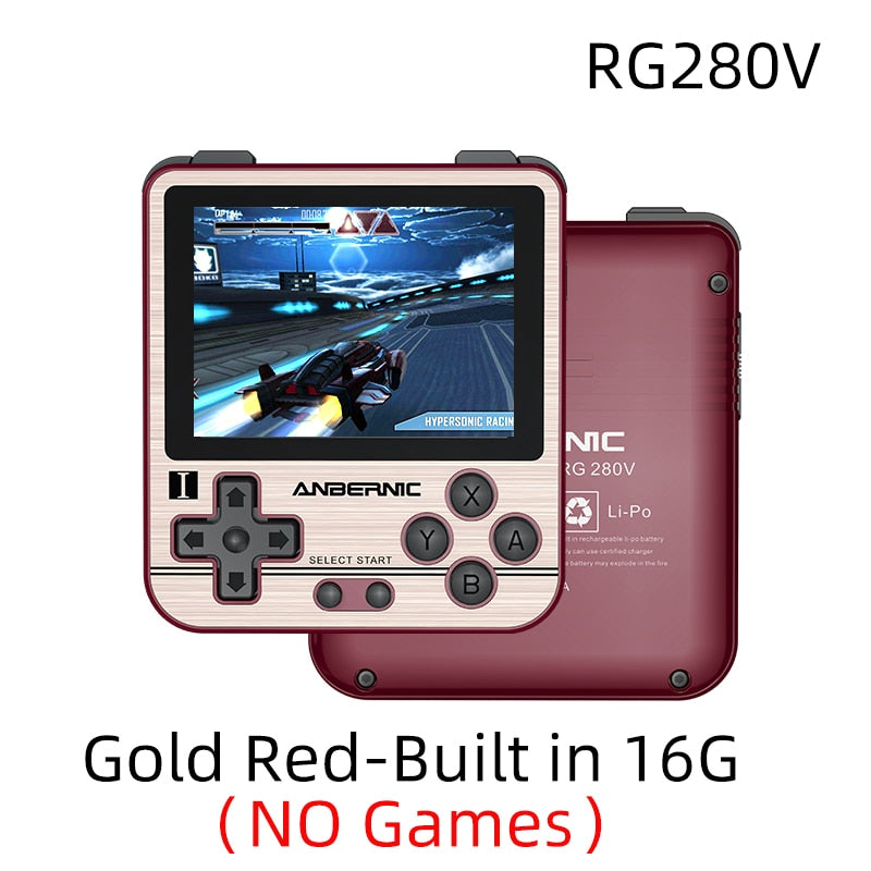 ANBERNIC 280V RG280V Retro Game Console Open Sourse System 5000 Games PS1 Player Portable Pocket RG280V Handheld Game Console