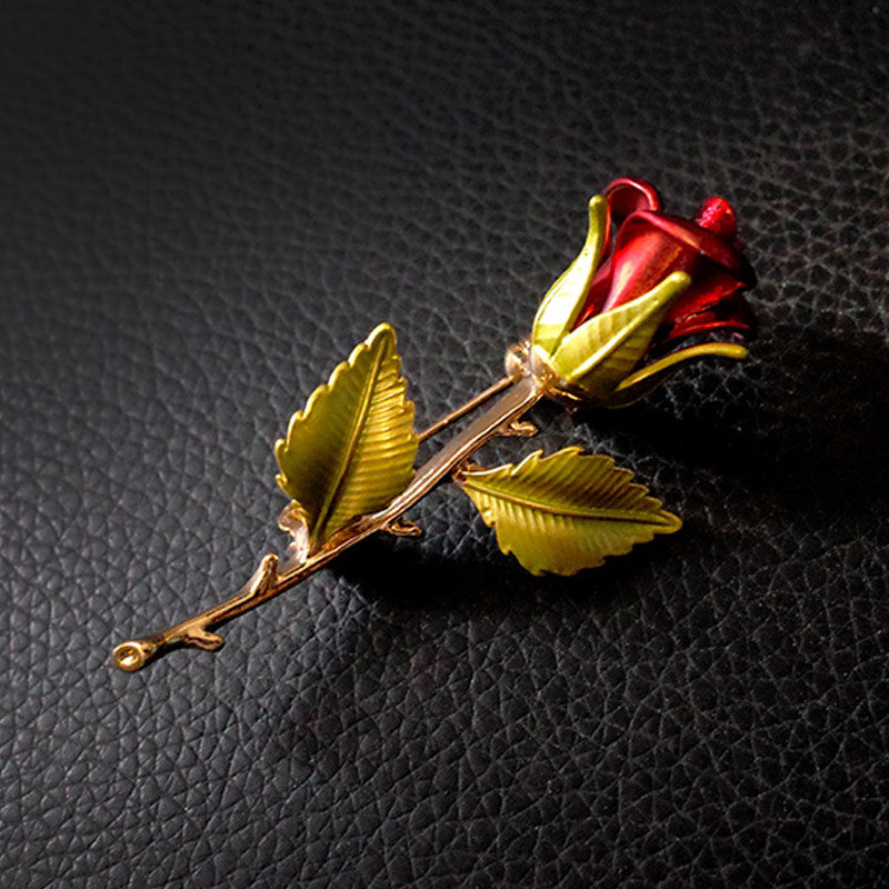 little prince&#39;s rose flower vintage brooch women clothing flower accessories brooches party holiday gift