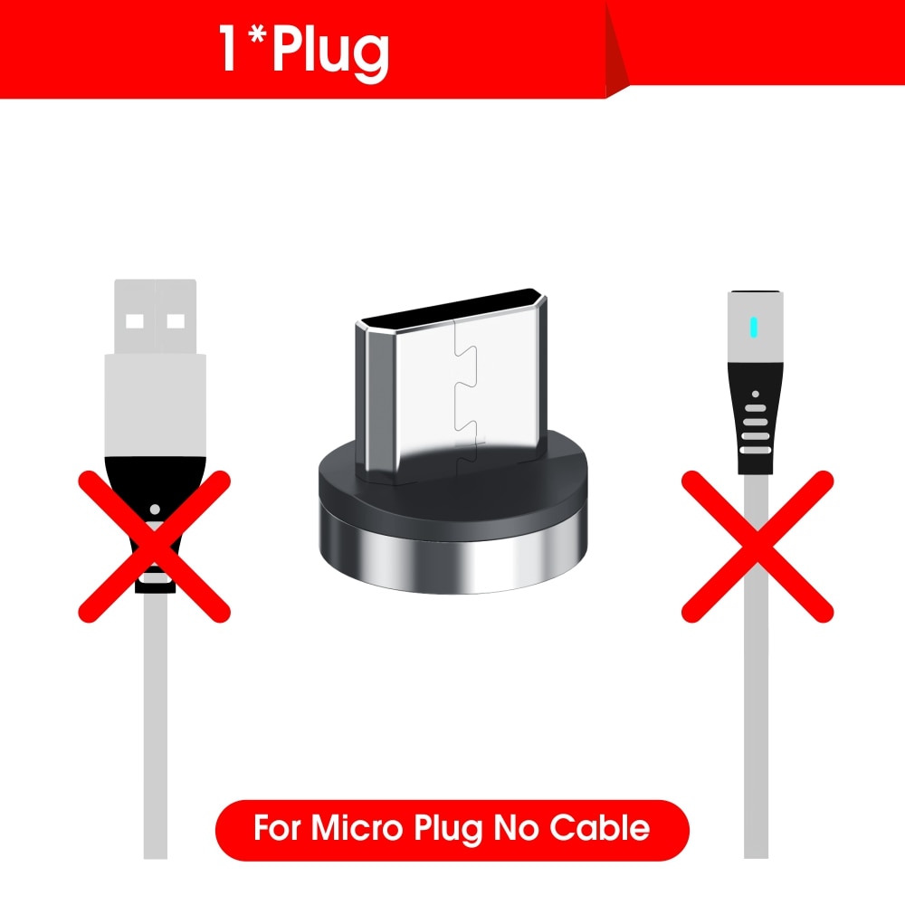 Vothoon 2.4A Magnetic Micro USB Type C Cable For iPhone 11 Pro Xs Samsung S10 S7 Xiaomi Magnet Charger Mobile Phone Cable Cord