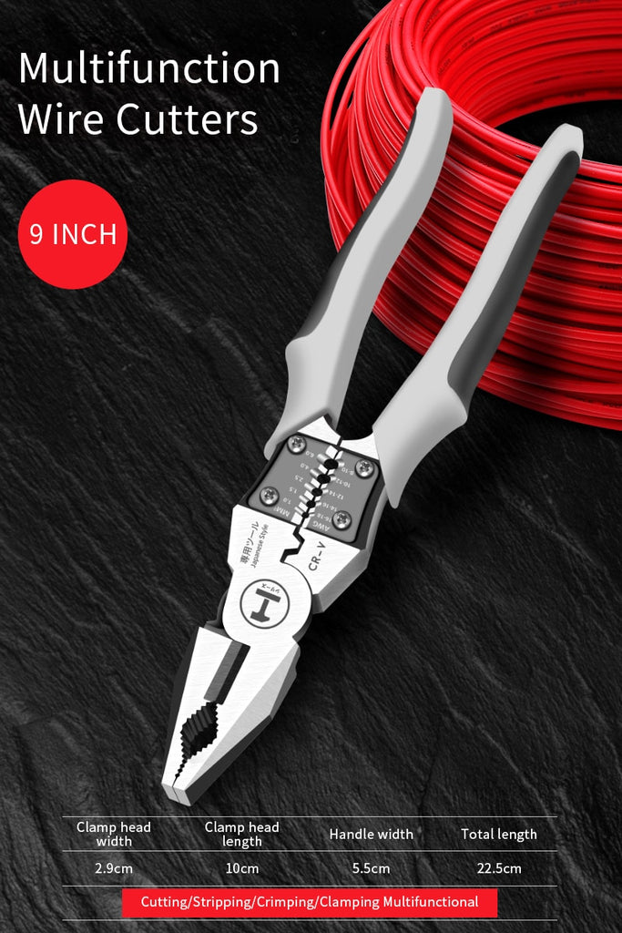 Greenery Needle Nose Pliers Hardware Tools Universal Wire Cutters Electrician Multifunctional Universal Diagonal Pliers