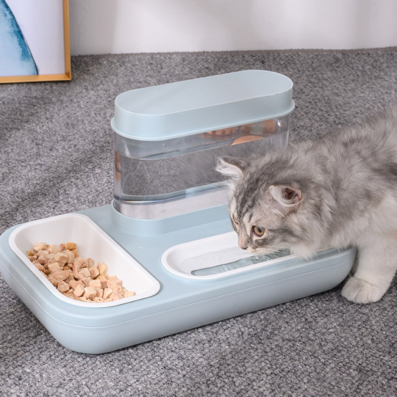 4 Style Pet Cat Bowl Dog for Cats Feeder Bowls Kitten Automatic Drinking Fountain 1.5L Capacity Puppy Feeding Waterer Products