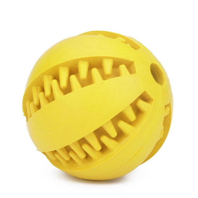 Pet Dog Toys Interactive Extra-tough Teeth Rubber Balls Dog Stuff Puppy Chew Toys For Dog Tooth Clean Ball Funny Pet Products