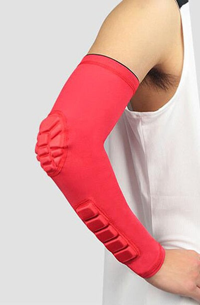 Arm Sleeve Armband Elbow Support Basketball Arm Sleeve Breathable Football Safety Sport Elbow Pad Brace Protector