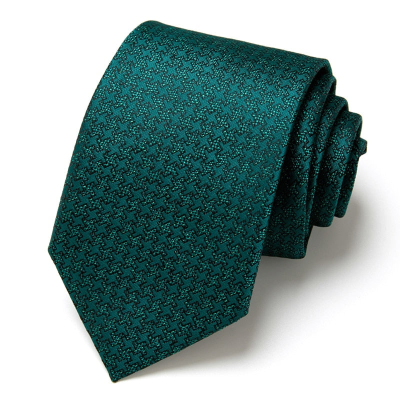 New Style Fashion Men's Tie 7.5cm Blue Necktie Green & Orange Silk Gravatas For Men Paisley Floral Fit Wedding Workplace Slim