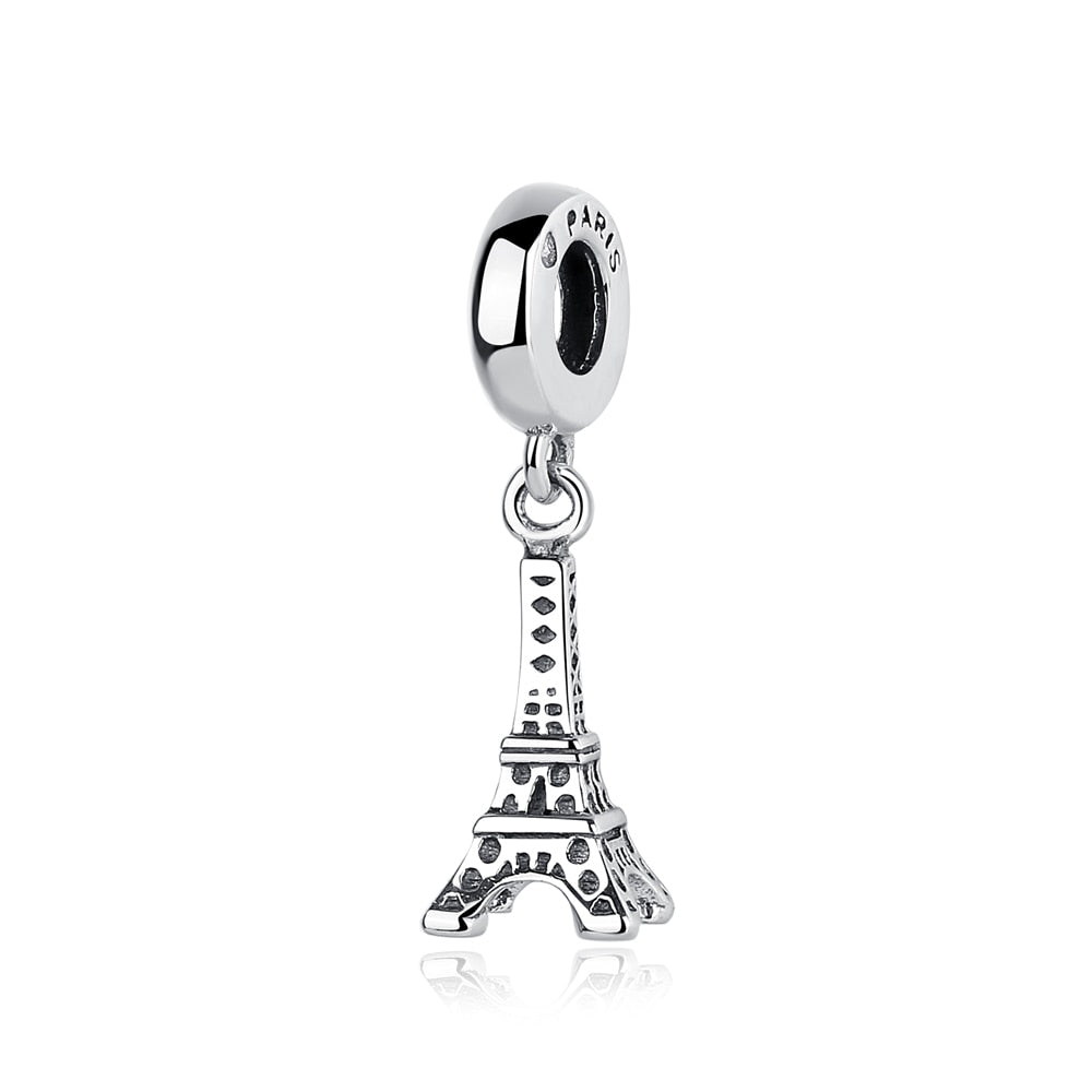 Original 925 Sterling Silver Charm Bead Travel London Bus Camera Suitcase Paris Charms Fit Pandora Bracelets Women Diy Jewelry