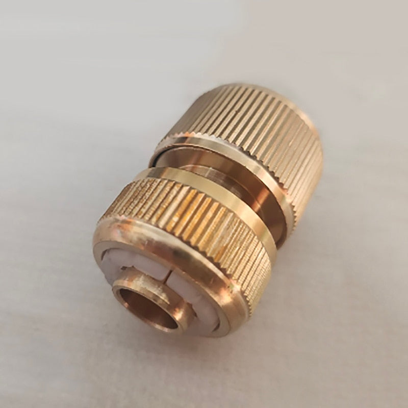 Spray Nozzle Water Gun Brass High Pressure Direct Spray пистолет Quick Connector Home Hose Adjustable Pressure Garden Sprinkler