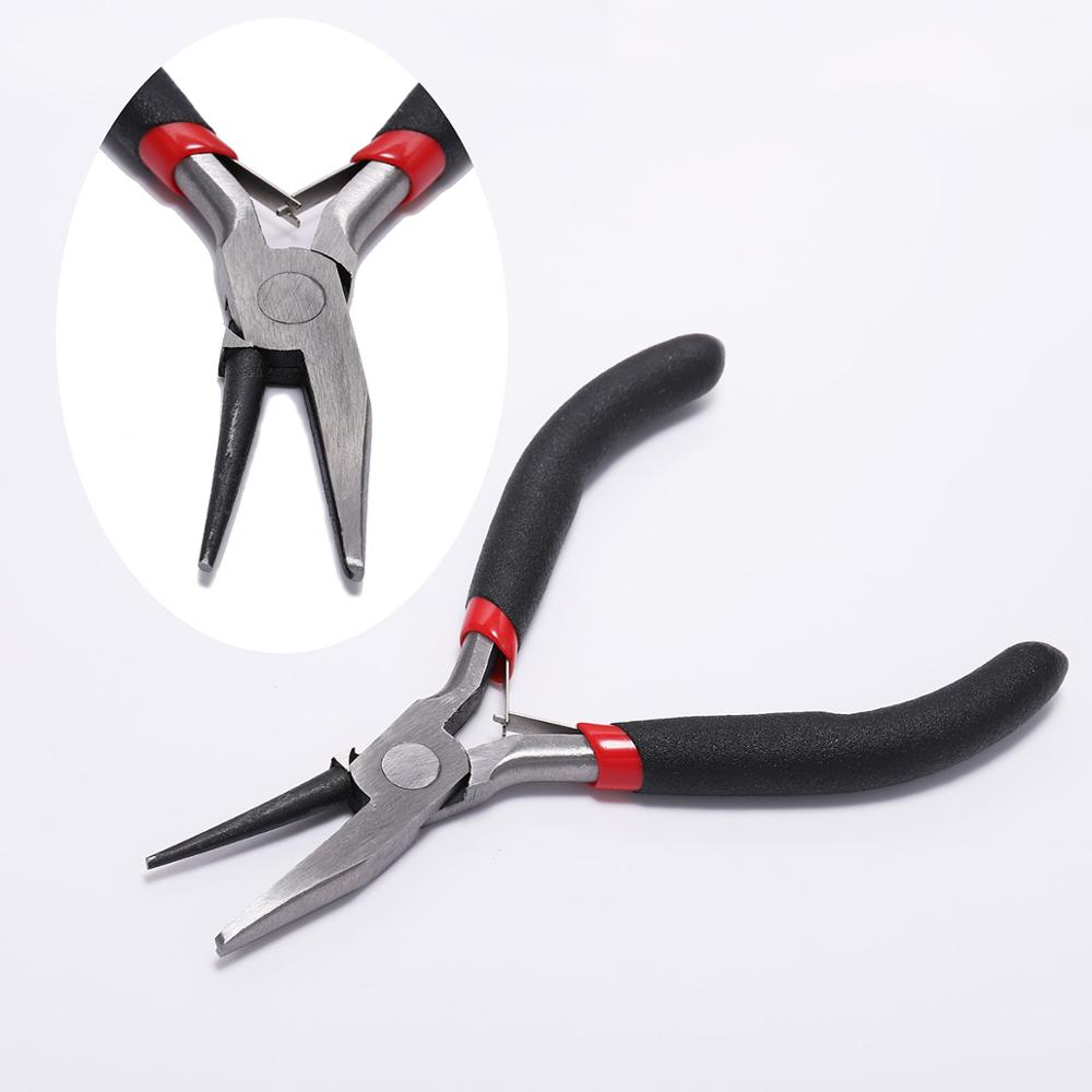 Ferronickel Carbon-Hardened Steel Round Nose End Cutting Jewlery Pliers Tools DIY Equipment Pliers Fit Handcraft Beadwork Repair.