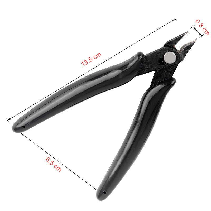 Jcd soldering holder Electrical Wire Cutters Cutting  Side Snips Flush Pliers Anti-shock Nipper Multi Functional welding tools