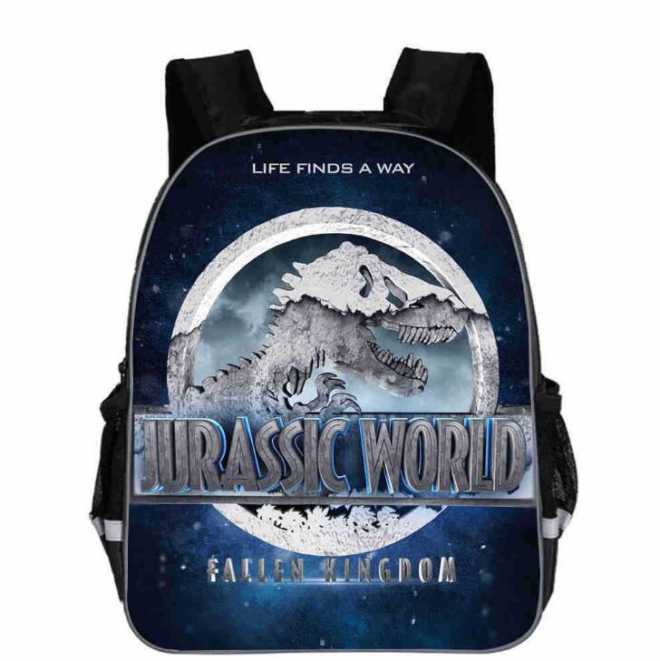 11-16inch Popular Animal Printing Dinosaur Backpack For Kids Jurassic World Fallen Kingdom Bags For Girls Boys Children School