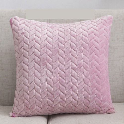 Plush Decorative Geometric Cushion Cover 45x45cm Pillow Case Home Decor Pillow Cover Living Room Luxury Throw Cushion Covers