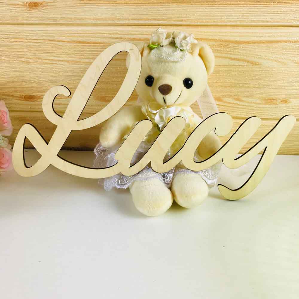 Personalized Kids Wooden Name Signs,Custom Children Name Wall Decor Color Wooden Letters, Wall Wooden Names /Letter