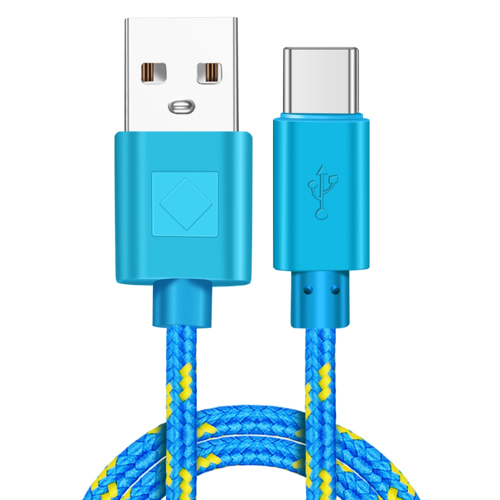 OLAF USB Type C Cable for Samsung Galaxy S10 9 Fast Charging Data Cable for Huawei Mate 20 Pro Mobile Phone Charger Cord USB-C