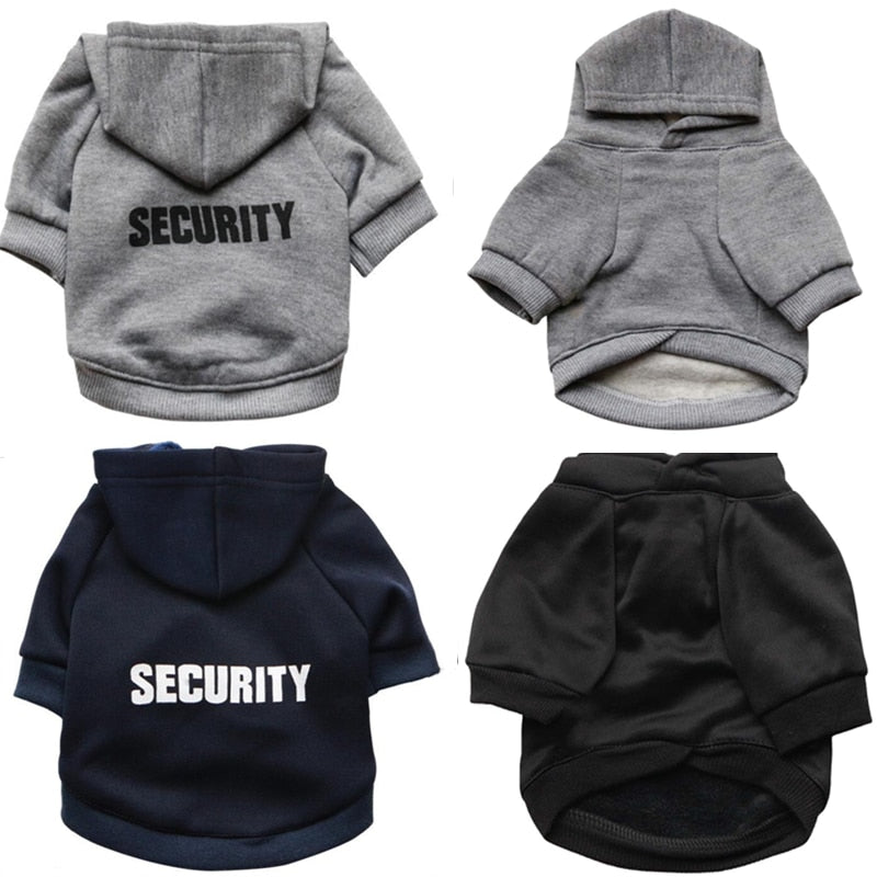 Security Dog Clothes for a Small Dog Coat Clothing for Pets Large Dogs Jacket Chihuahua Clothes Hoodies Pet Products Outfit 48