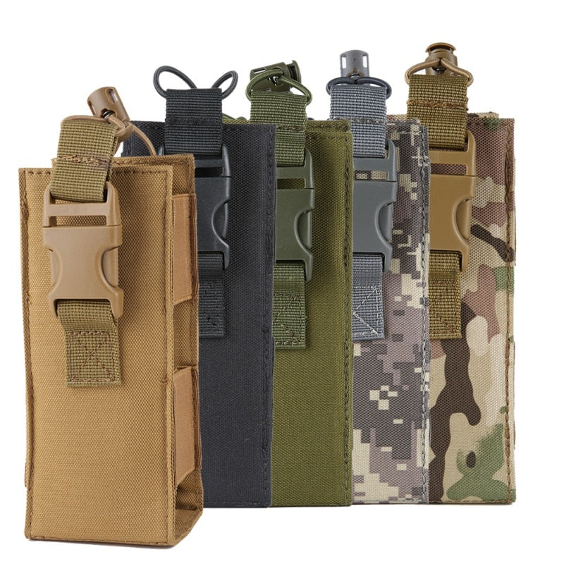 700ml 600D Nylon Tactical Molle Water Bottle Pouch Military Canteen Cover Holster Outdoor Travel Kettle Bag Sport Waist Bag