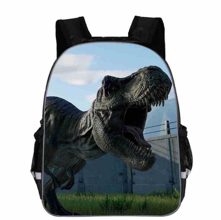 11-16inch Popular Animal Printing Dinosaur Backpack For Kids Jurassic World Fallen Kingdom Bags For Girls Boys Children School