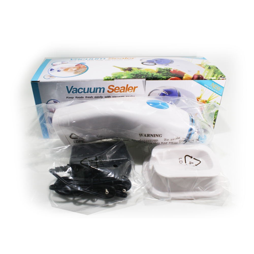 Electric Vacuum Food Sealer Automatic Vacuum Sealer Household Handheld Vacuum Saver Food Sealing Machine Gift 5pcs vacuum bag