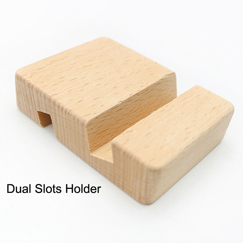 Oppselve Phone Holder Stand For iPhone 14 11 12 13 Wooden Mobile Phone Stand For Samsung S20 iPad Tablet Stand Desk Phone Holder