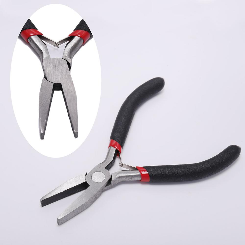 Ferronickel Carbon-Hardened Steel Round Nose End Cutting Jewlery Pliers Tools DIY Equipment Pliers Fit Handcraft Beadwork Repair.