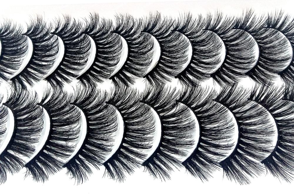 38 Styles 5/10 Pairs Natural False Eyelashes Fake Lashes Long Makeup 3d Mink Lashes Extension Eyelash Mink Eyelashes for Beauty