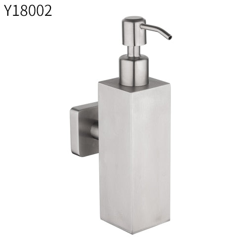 Frap Stainless Steel Soap Dispenser Kitchen Sink Faucet Bathroom Shampoo Box Soap Container Deck Mounted Detergent Bottle