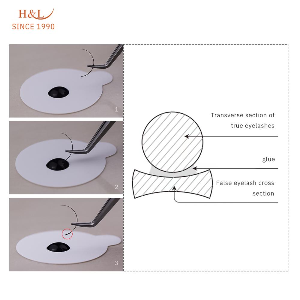 H&L SINCE 1990 5 ml Glue For Eyelash Extension 0.5 Seconds Quick Drying Eyelash Glue Pro Eyelash Glue Black Glue Retention