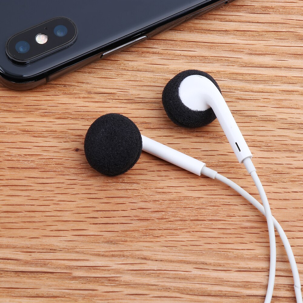 40PCS Anti Slip Sponge Earpad For Airpods Earpods Replacement Soft Earphone Foam Cover Sponge Ear Pad Case