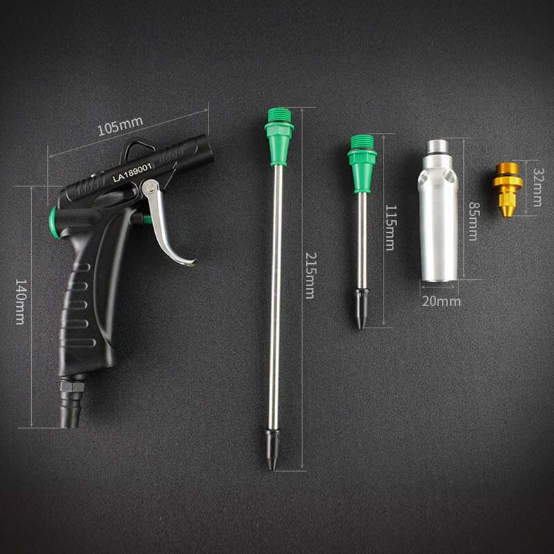 LAOA High Pressure Aluminum Alloy Blow Gun Air Gun Jet Gun Professional Cleaning Tools Dust Blow Gun