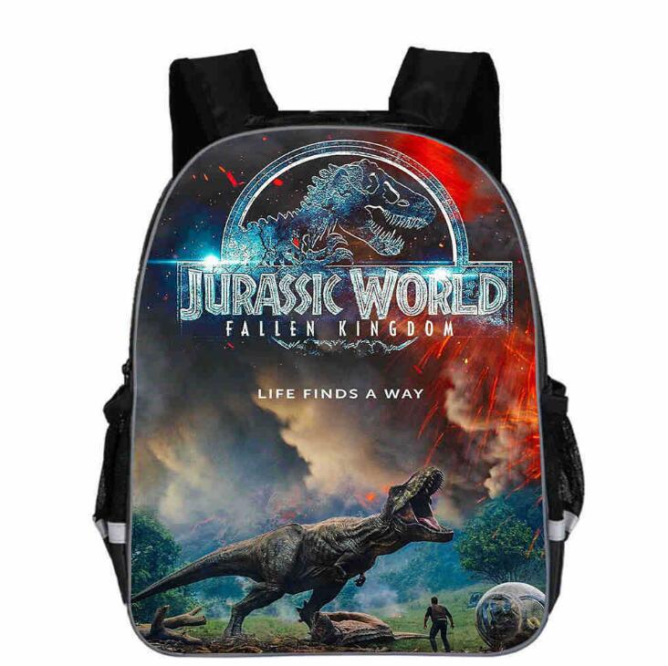 11-16inch Popular Animal Printing Dinosaur Backpack For Kids Jurassic World Fallen Kingdom Bags For Girls Boys Children School