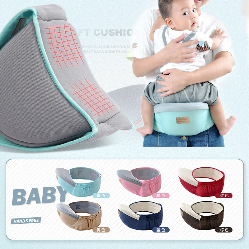 Baby Carrier Waist Stool Walkers Baby Sling Hold Waist Belt Backpack Hipseat Belt Kids Adjustable Infant Hip Seat