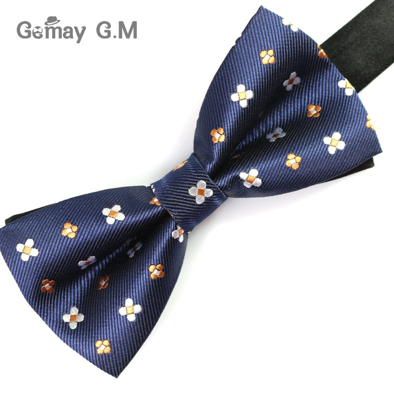 New Polyester Bowtie for Men Fashion Casual Floral Animal Men's Bow ties Cravat Neckwear For Wedding Party Suits tie