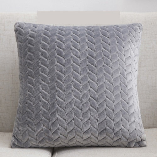 Plush Decorative Geometric Cushion Cover 45x45cm Pillow Case Home Decor Pillow Cover Living Room Luxury Throw Cushion Covers