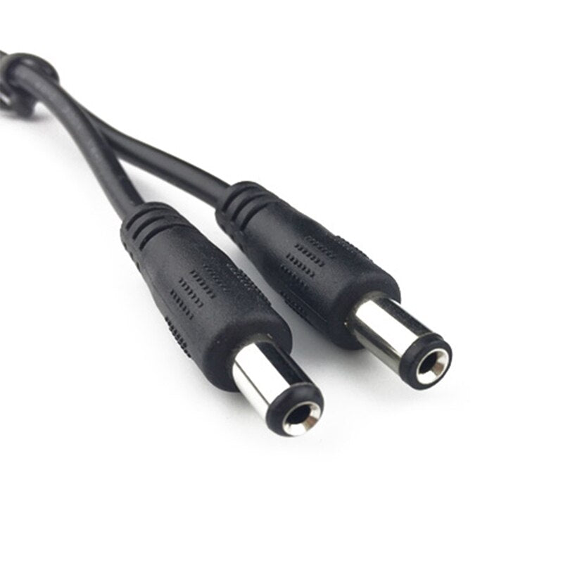 Adapter Connector Cable DC Power Plug 5.5 x 2.1mm Male To 5.5 x 2.1mm Male Adapter Connector Cable