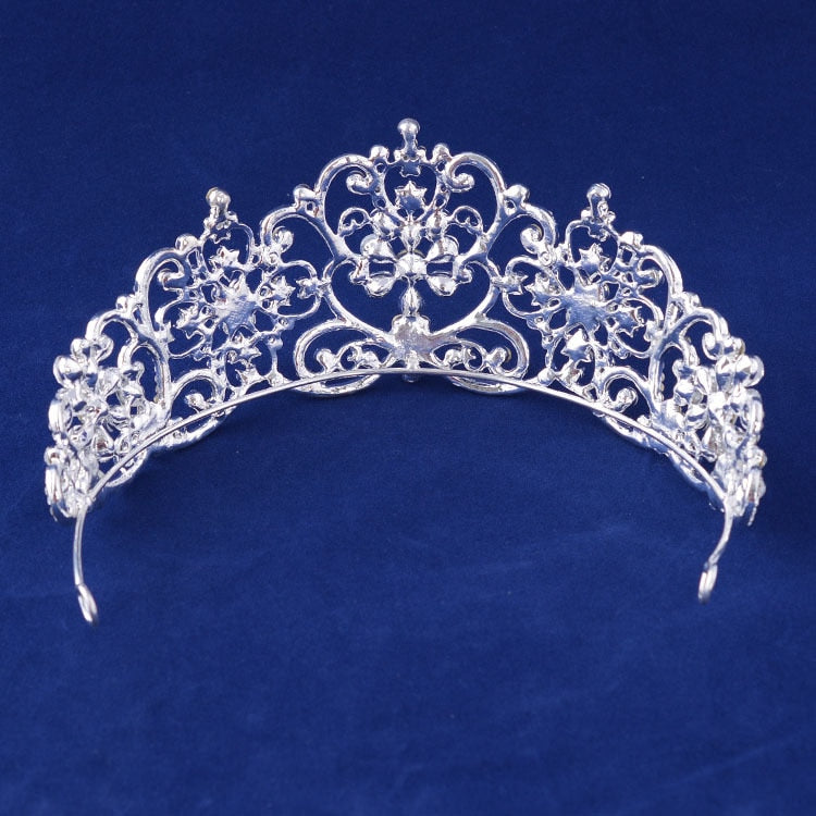 Luxury Crystal Rhinestones Royal Princess Bridal Tiaras Crown Rhinestone Pageant Crowns Bride Headbands Wedding Hair Accessories