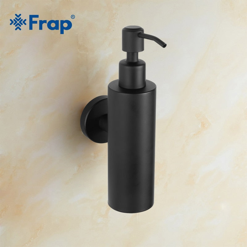 Frap Stainless Steel Soap Dispenser Kitchen Sink Faucet Bathroom Shampoo Box Soap Container Deck Mounted Detergent Bottle