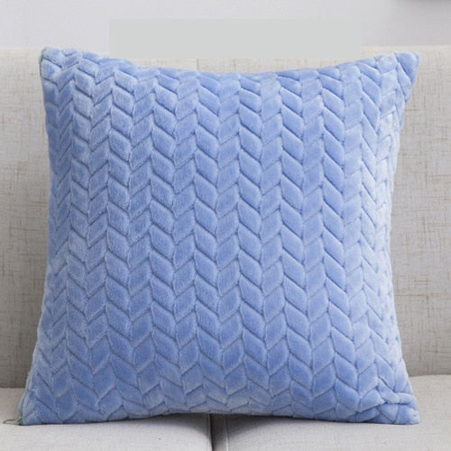 Plush Decorative Geometric Cushion Cover 45x45cm Pillow Case Home Decor Pillow Cover Living Room Luxury Throw Cushion Covers