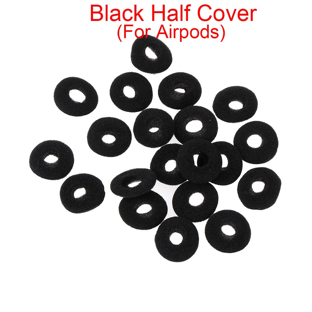 40PCS Anti Slip Sponge Earpad For Airpods Earpods Replacement Soft Earphone Foam Cover Sponge Ear Pad Case