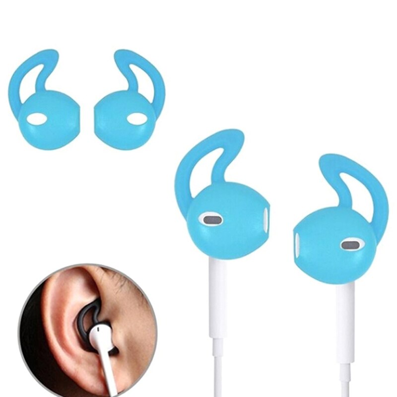 5 Pair/lot  EarPods Covers Sports Silicone Ear Cap Earphone Sleeve Headphone Adapter Protective Cover Accessories for phone