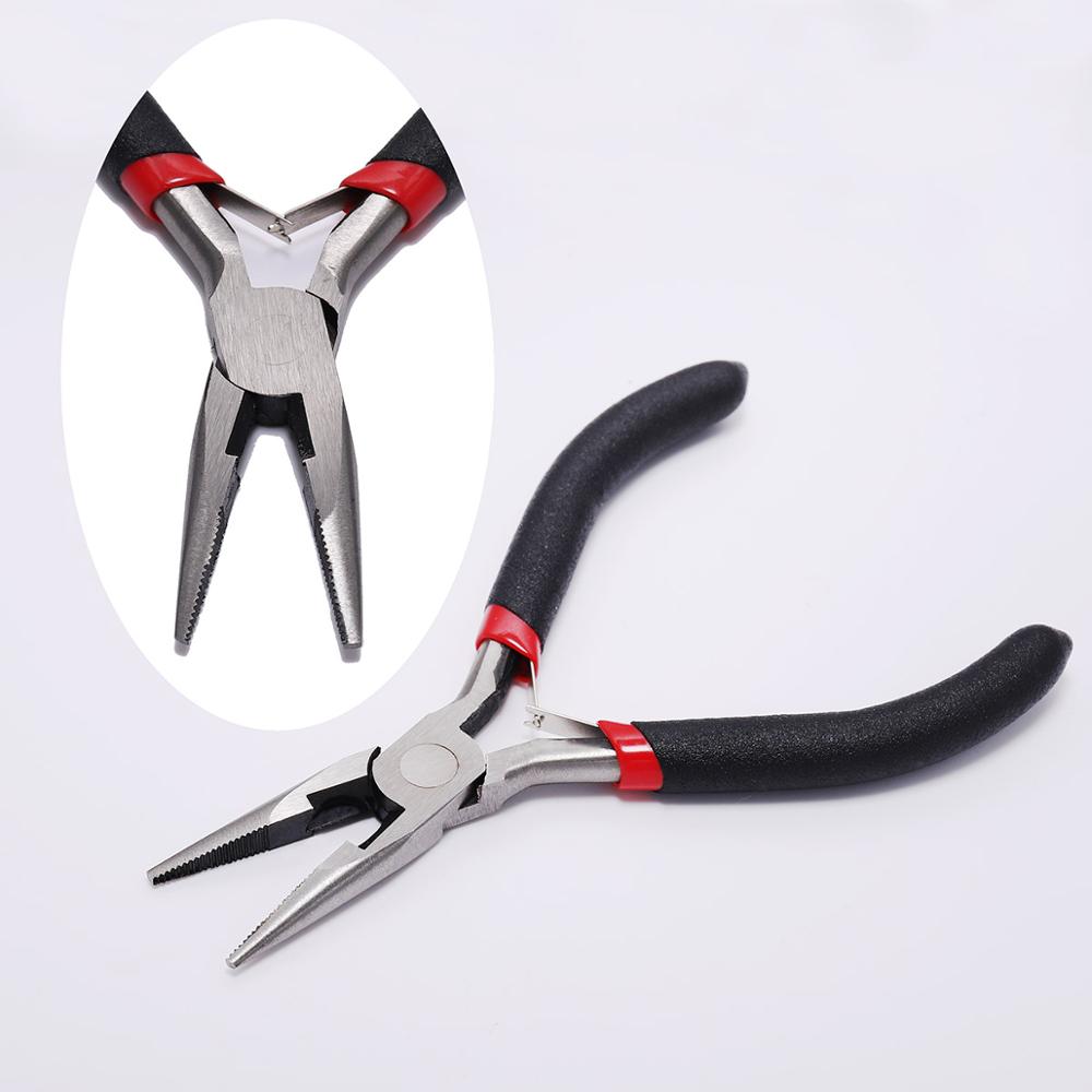 Ferronickel Carbon-Hardened Steel Round Nose End Cutting Jewlery Pliers Tools DIY Equipment Pliers Fit Handcraft Beadwork Repair.