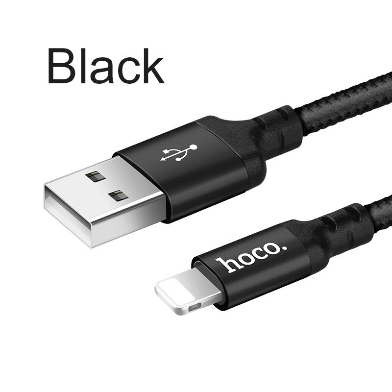 HOCO Best USB Cable Charging for iPhone 8 7 6 5 plus USB Cable Fast Charger Data Cable For iPhone 11 Pro X XS Max XR for iPad