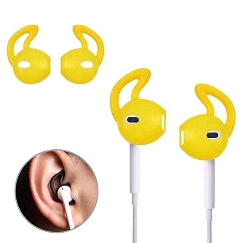 5 Pair/lot  EarPods Covers Sports Silicone Ear Cap Earphone Sleeve Headphone Adapter Protective Cover Accessories for phone